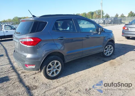 2021 Ford Ecosport Se from USA, damaged, VIN MAJ6S3GL4MC454848
